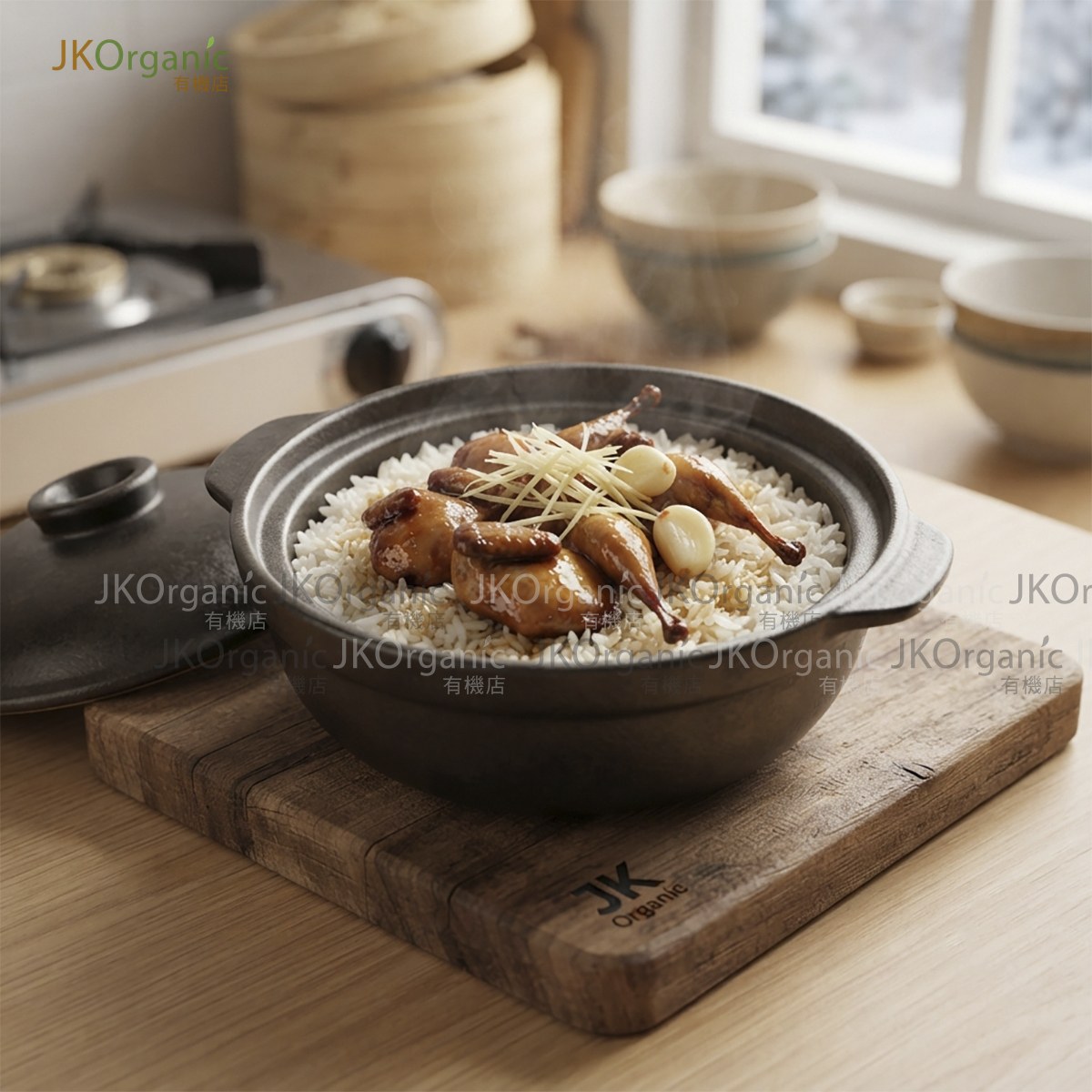 鵪鶉髀煲仔飯食譜｜法國無激素鵪鶉髀 Quail Leg Clay-Pot Rice