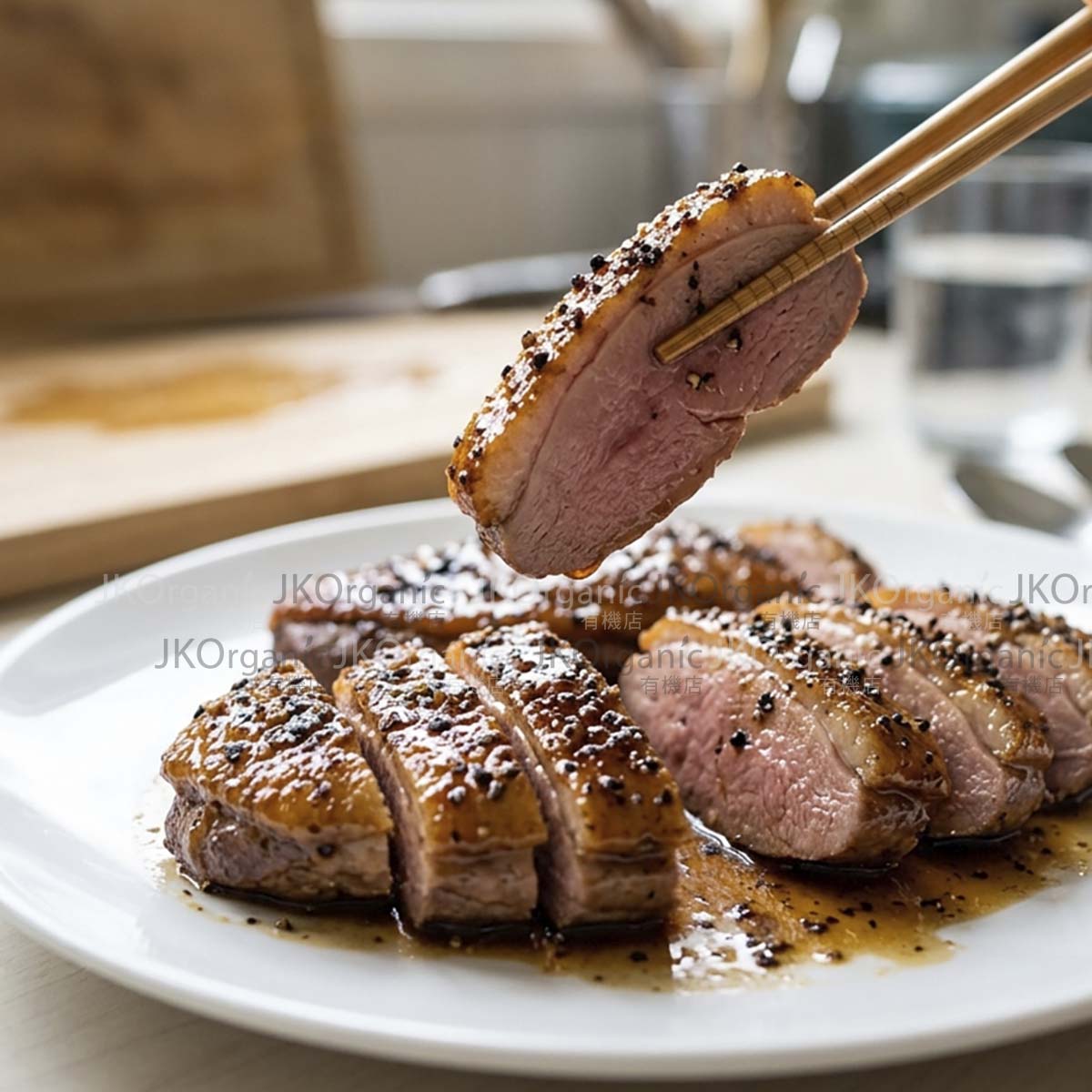 蜜糖黑椒鴨胸食譜｜正鴨無激素有皮鴨胸 Honey Black Pepper Duck Breast