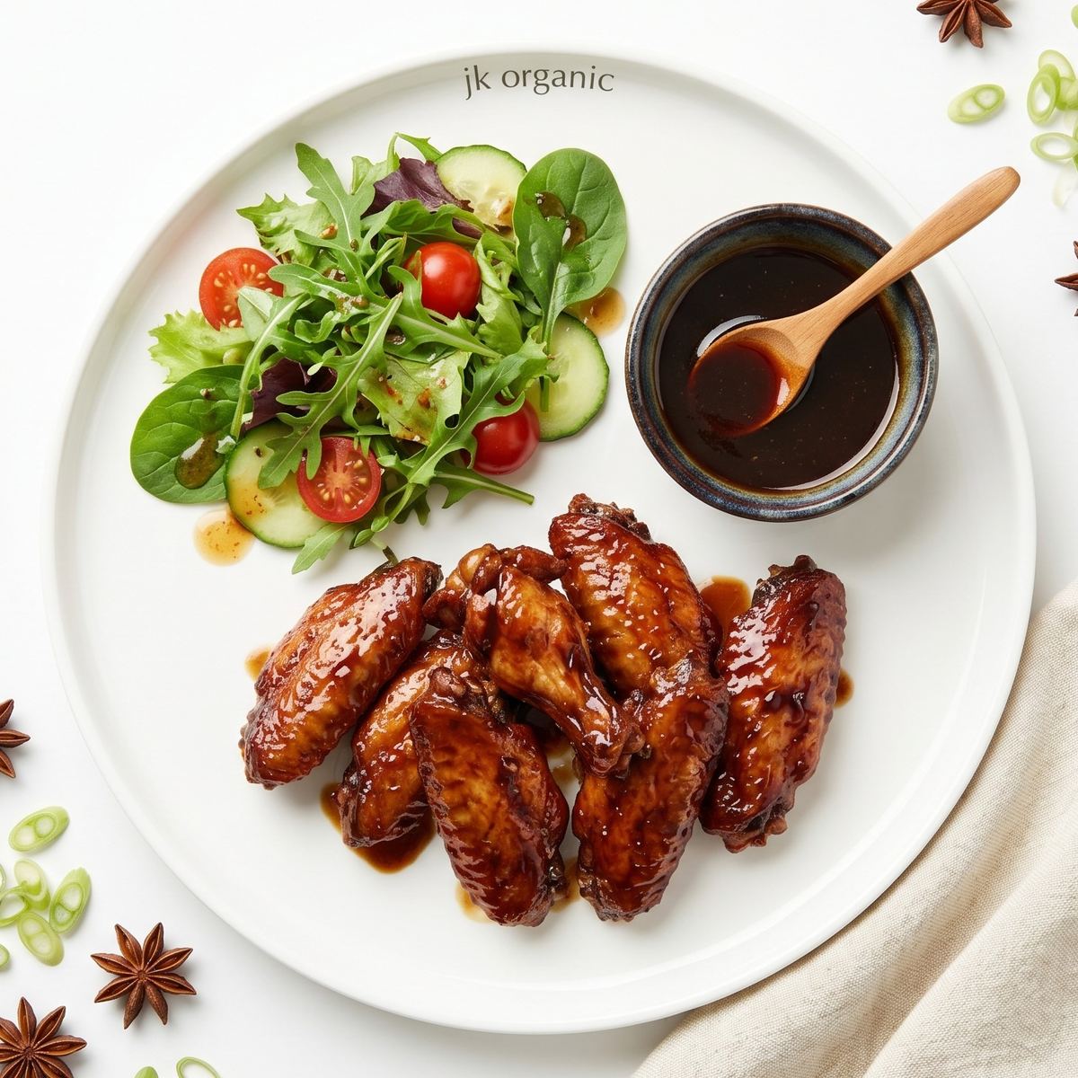 可樂雞翼食譜｜紐西蘭有機無激素雞中翼 Cola Organic Chicken Wings