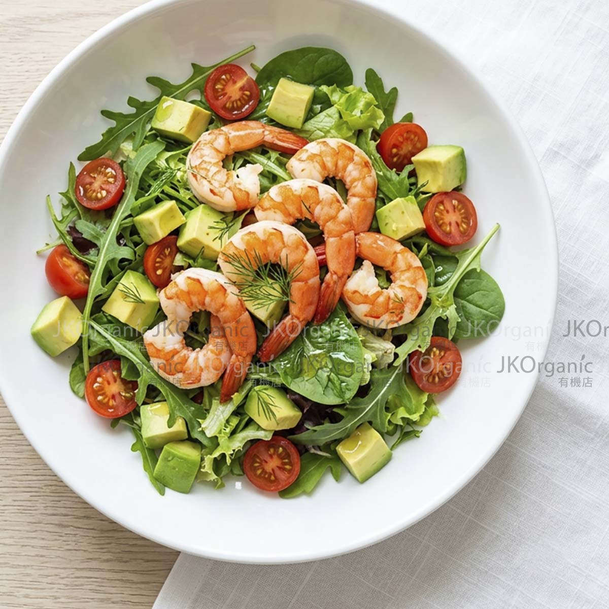 牛油果蝦仁沙律食譜｜高蛋白低脂 Avocado Prawn Salad