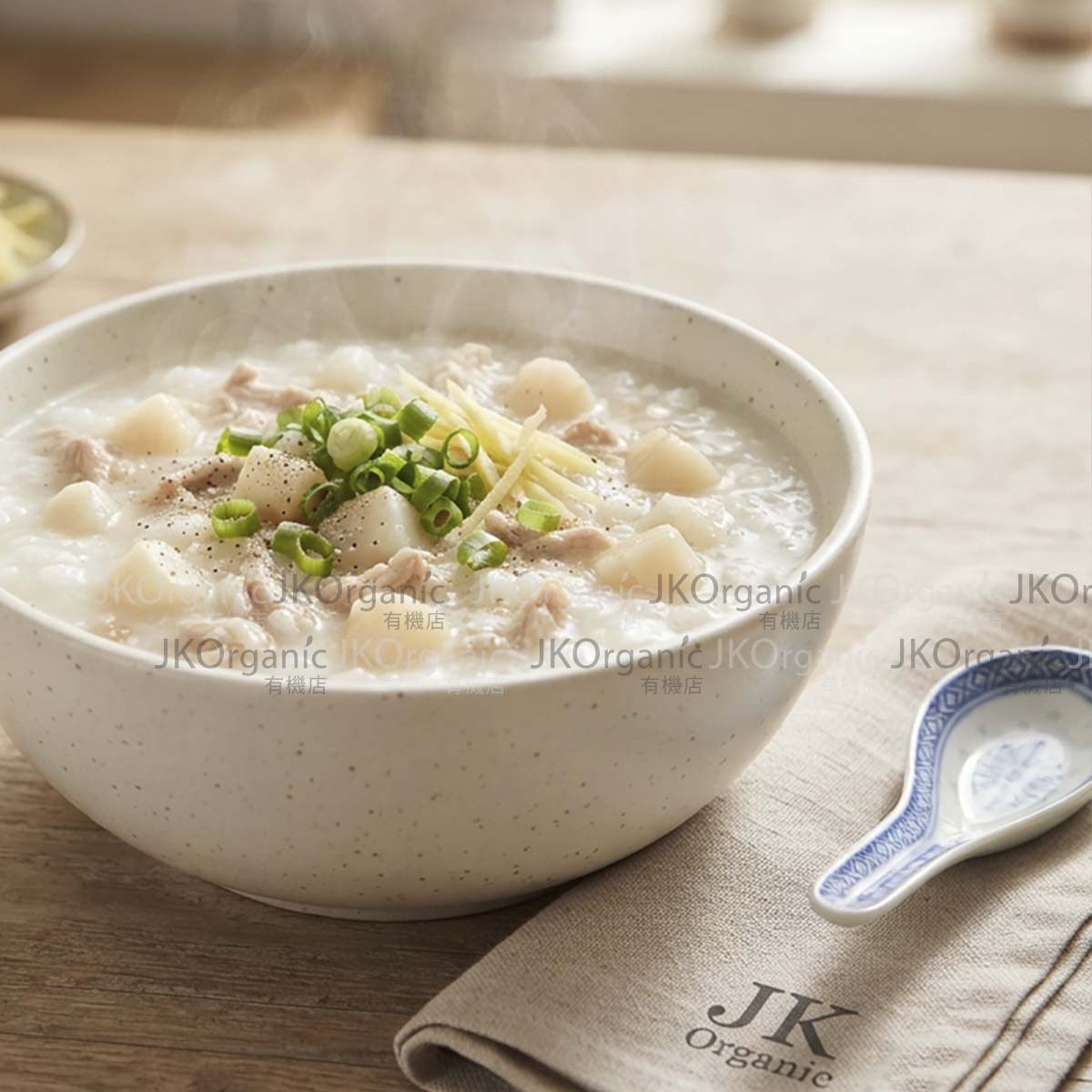 帶子瘦肉粥食譜｜加拿大野生大西洋帶子 Scallop and Pork Congee