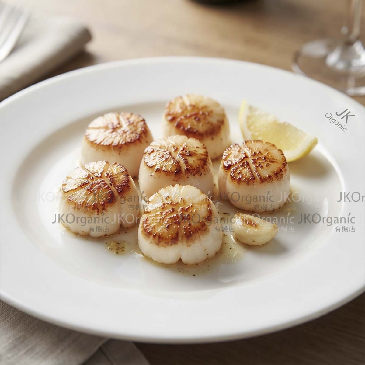 香煎帶子食譜｜加拿大刺身級野生大西洋帶子 Butter Pan-Seared Wild Scallops
