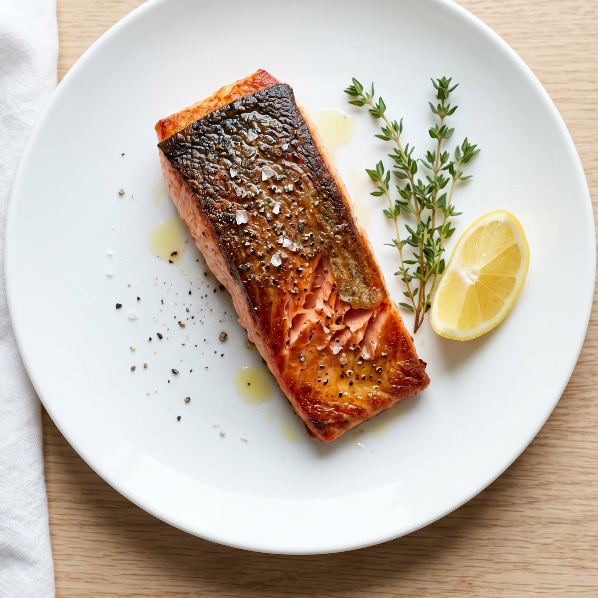 香煎香草三文魚食譜｜加拿大野生紅三文魚 Herb Pan-Seared Wild Sockeye Salmon