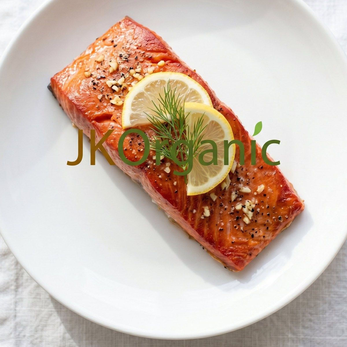 香烤三文魚食譜｜加拿大野生紅三文魚 Oven-Baked Wild Sockeye Salmon