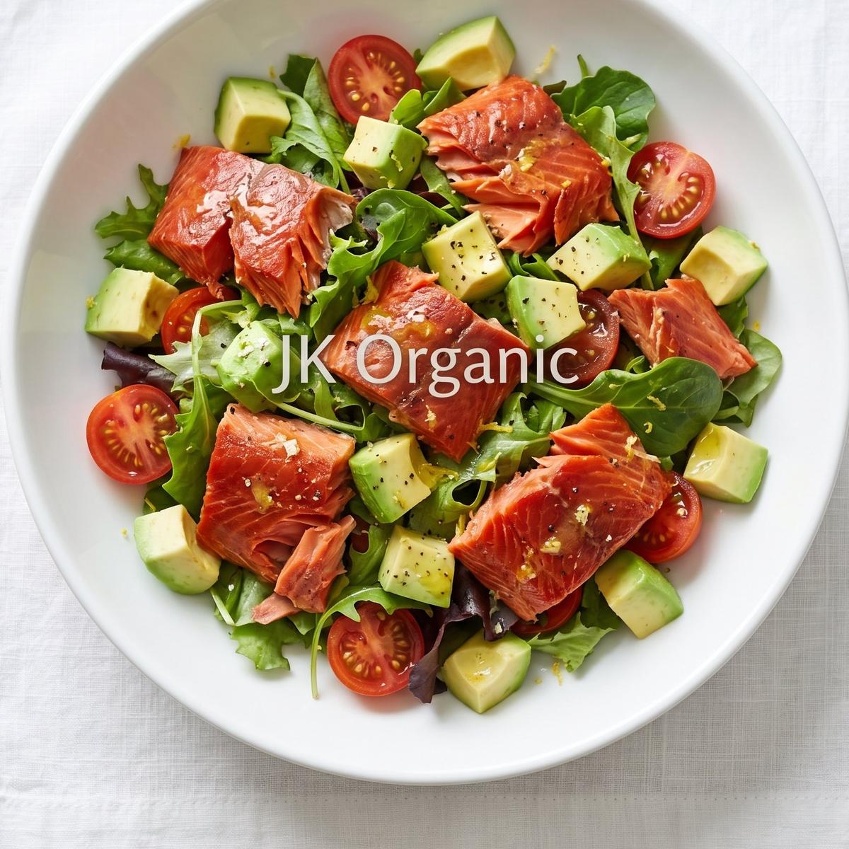 三文魚牛油果沙律食譜｜加拿大野生紅三文魚 Wild Salmon Avocado Salad