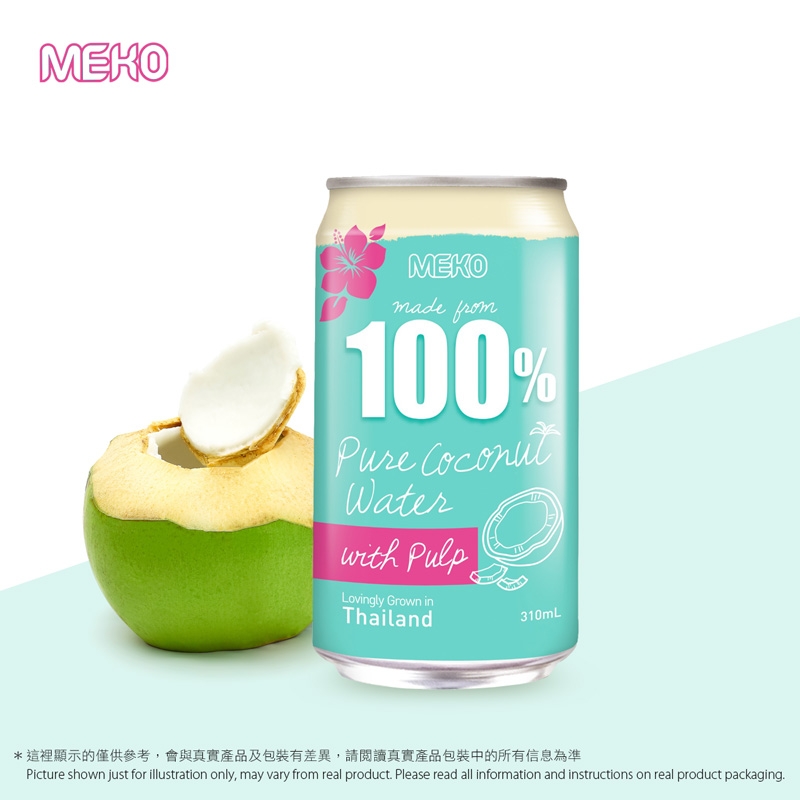 美果純椰青水 (含有椰青肉)