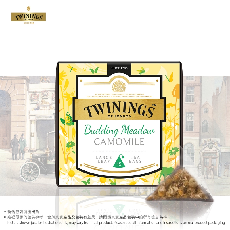 川寧 鉑金大葉系列 - 芳甸甘菊花草茶 15茶包
