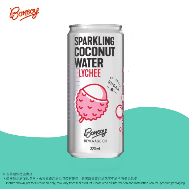 天然有氣椰子水(荔枝味)