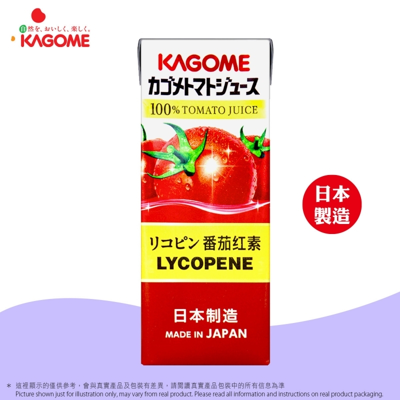 KAGOME 100%番茄汁 KAGOME 100% Tomato Juice