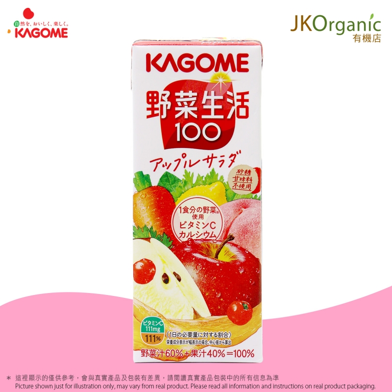 日本 野菜生活100 蘋果 蔬菜混合汁