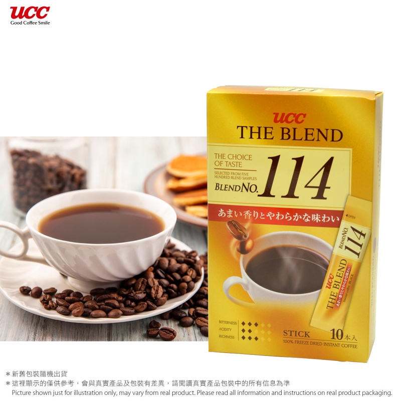 UCC 即溶招牌咖啡114 (10條裝)