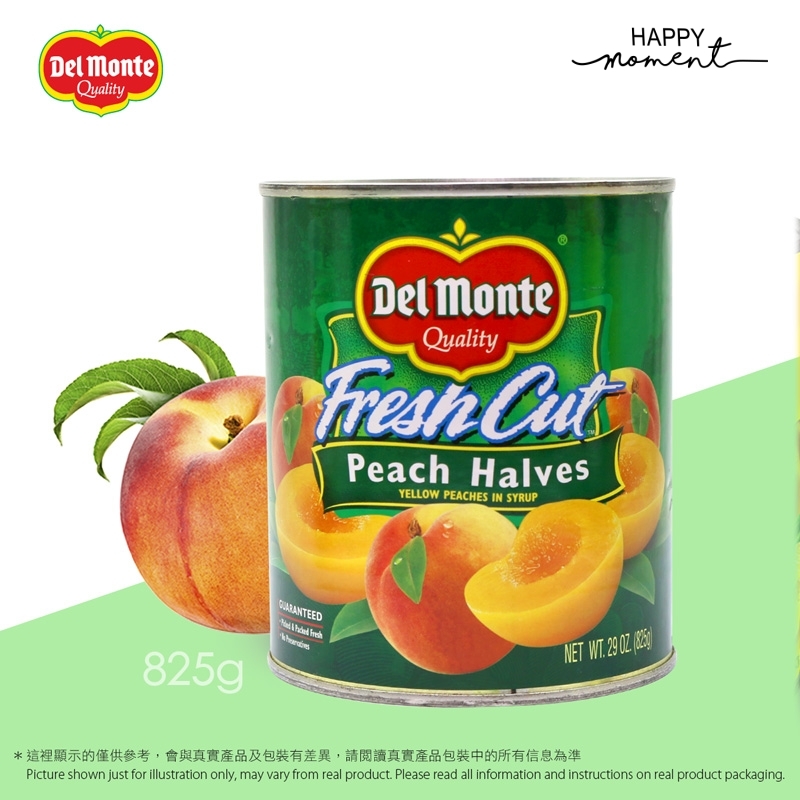 地捫 半邊桃 #沙律 #消暑 #桃冰 #派對 #野餐 #行山 Del Monte Fresh Cut Peach Halves in Syrup