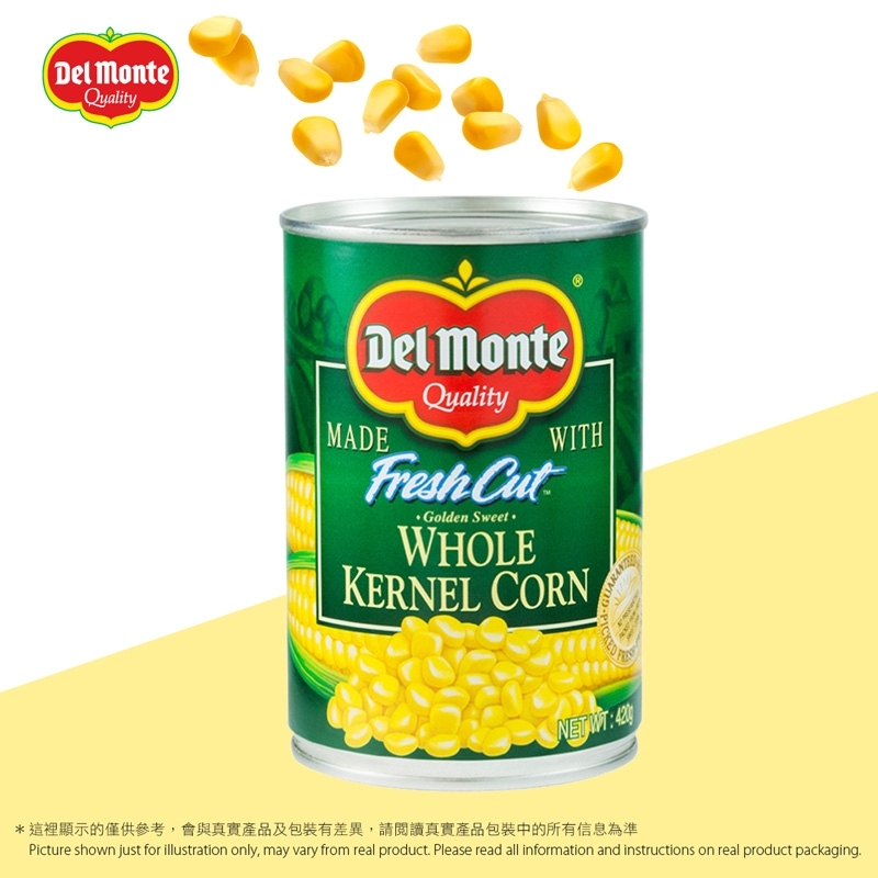 罐裝 地捫 粟米粒 Del Monte -Whole Kernel Corn