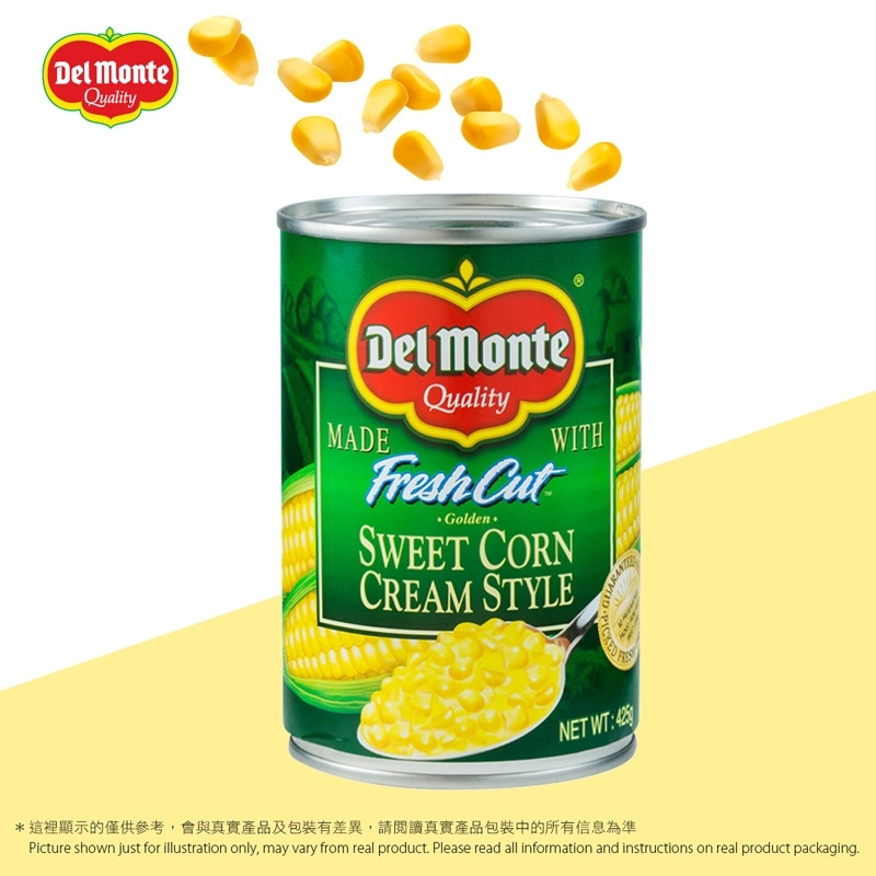 罐裝 地捫 粟米蓉 Del Monte -Sweet Corn Cream Style