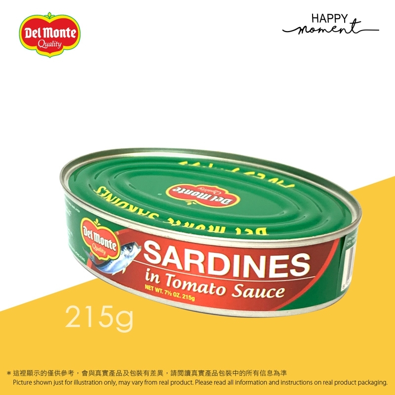 地捫 茄汁沙甸魚 Del Monte - Sardines in Tomato Sauce