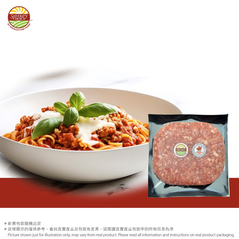 加拿大無激素免治豬肉(急凍)