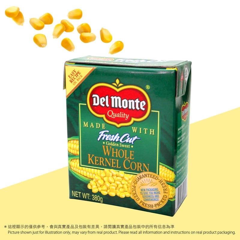 地捫 盒裝粟米粒 Del Monte -Whole Kernel Corn