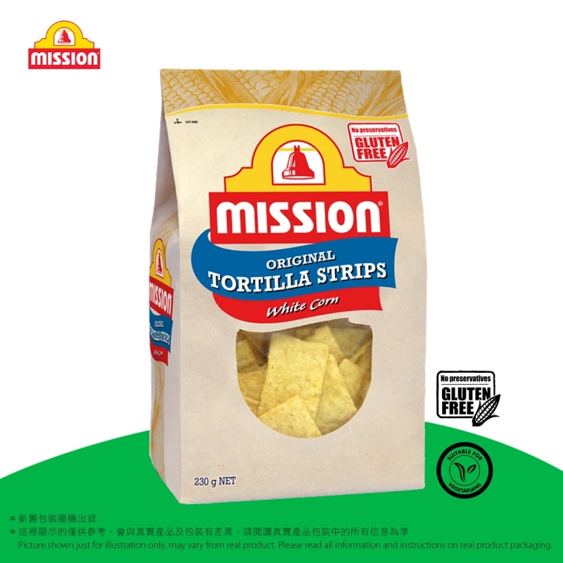 墨西哥脆片-原味 Mission Chips - White Corn Strips Chips